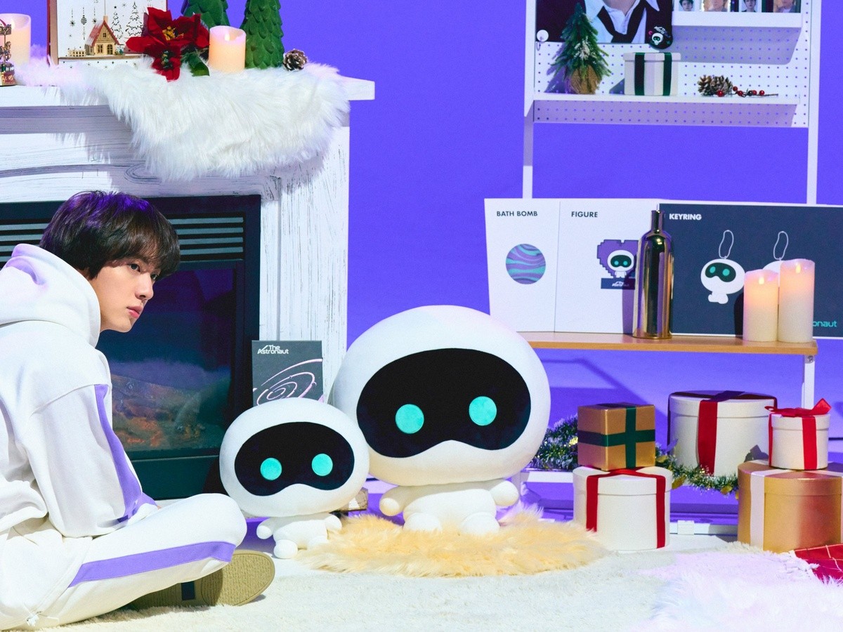 BTS' Jin unveils 'The Astronaut' merch line starring Wootteo
